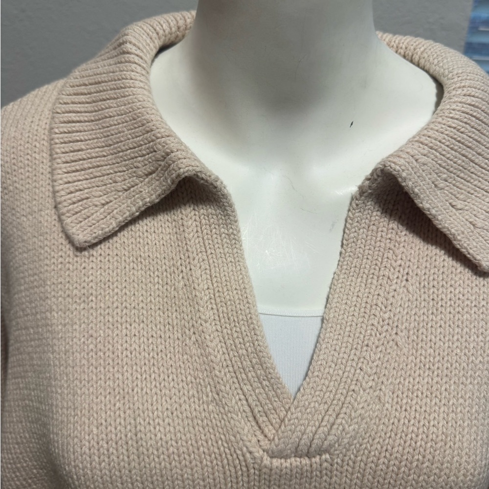 Tuckernuck Sandstone Brenna Polo Sweater - Picture 10 of 11